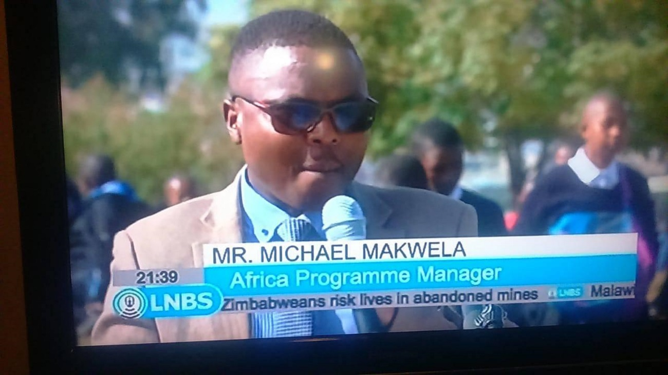 School Aid makes it onto Lesotho TV