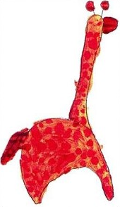 Painting of a giraffe